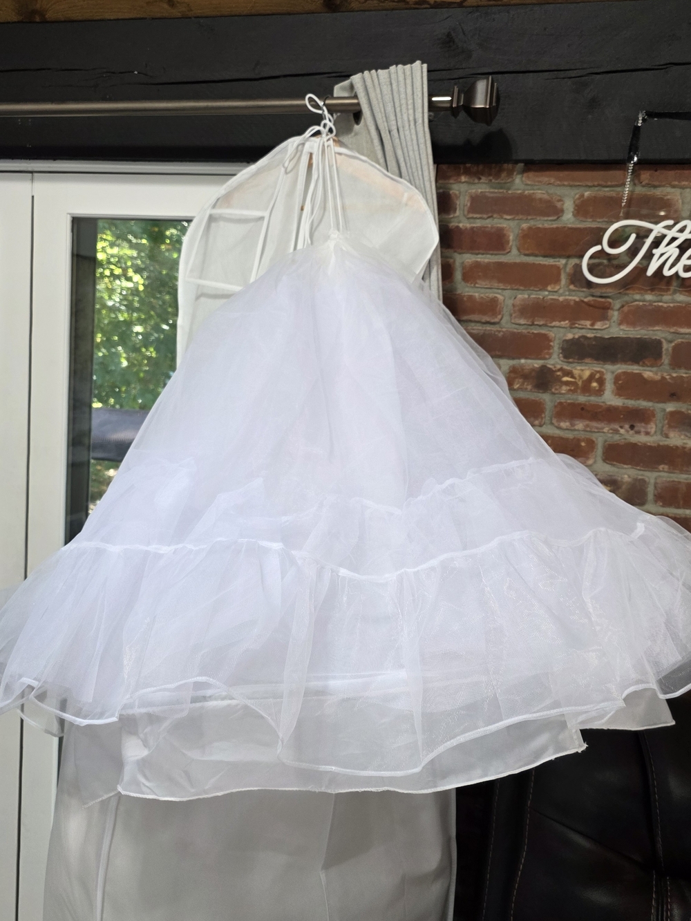 White Tulle Petticoat - Lightweight Dress Up